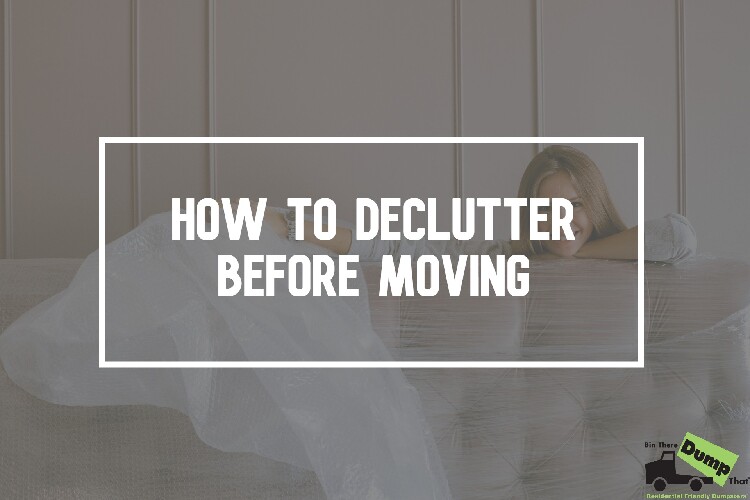 How to Declutter Before moving